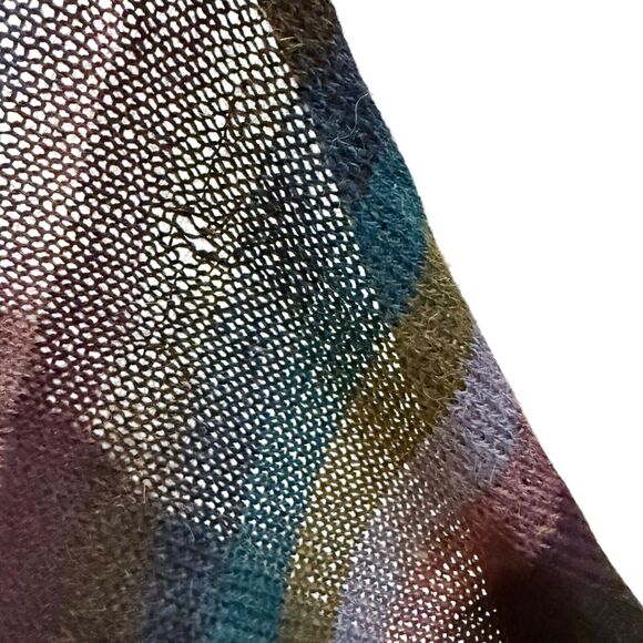 2 Inka Tradition Baby Alpaca Scarves Scarf Hand Made in Peru Inca Design 60”x15” - Picture 7 of 7